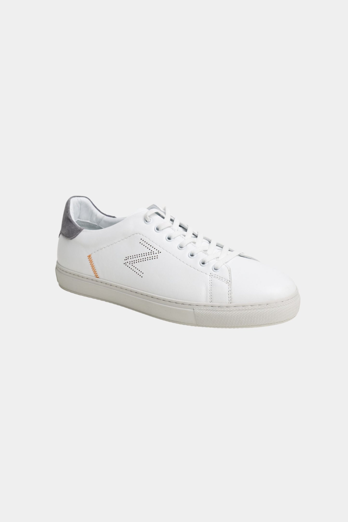Leder Sneaker DiClass 806-360 Hellgrau