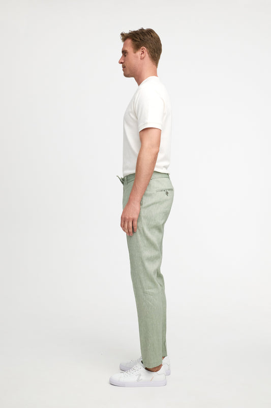 Leinen Hose DiSpartaflex SE 211547-720 Salbei