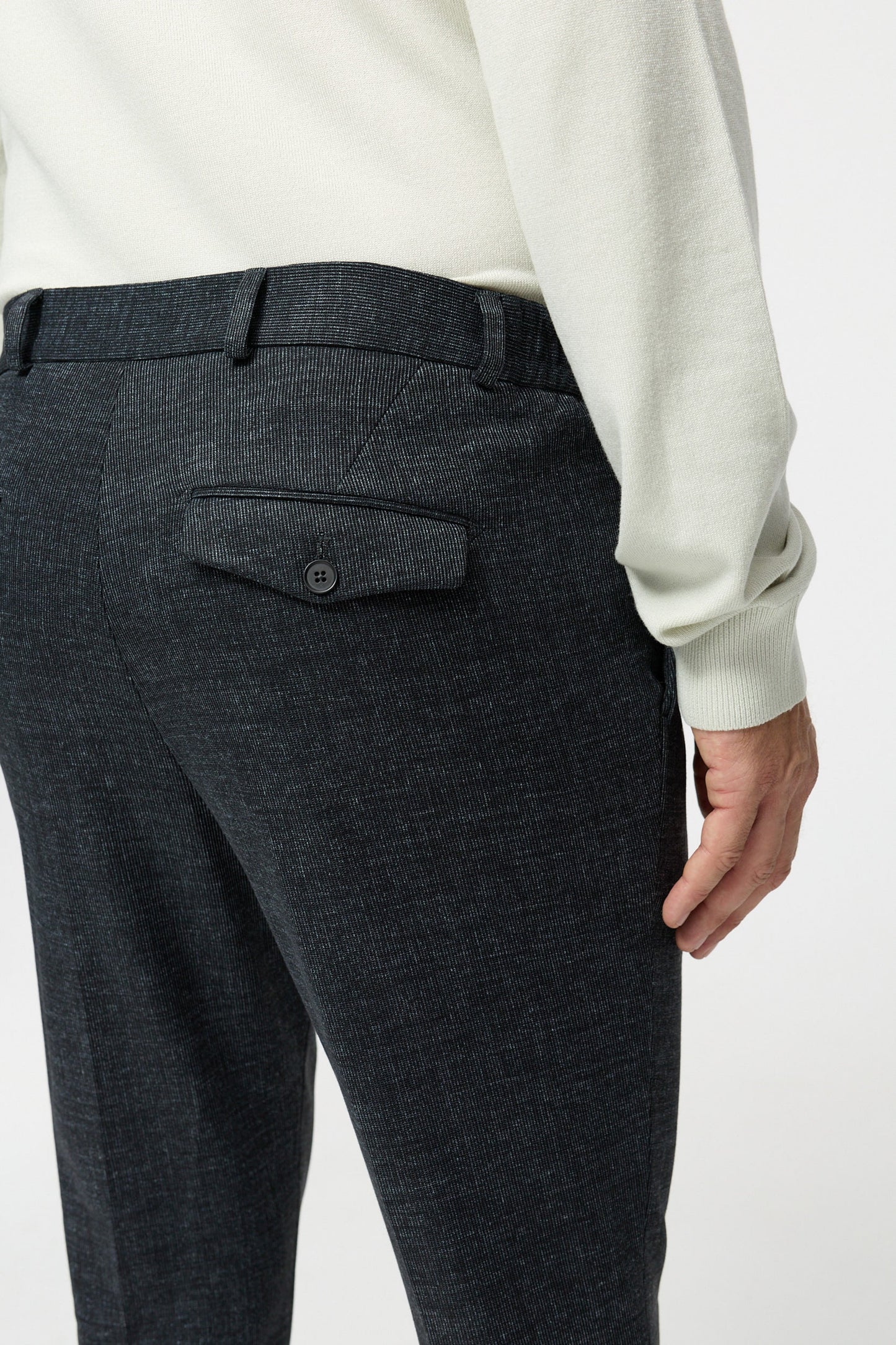 Jersey suit trousers DiCliffer SE 232614-395 Anthracite
