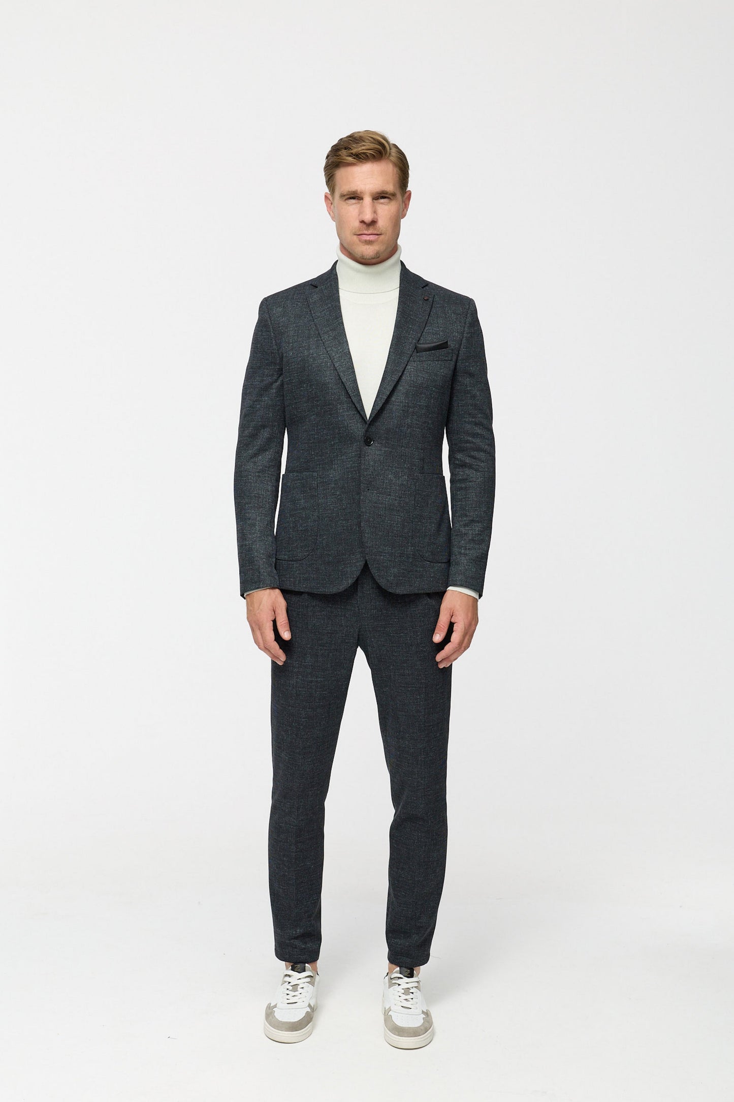 Jersey Sakko DiNick AT 232614-395 Anthrazit