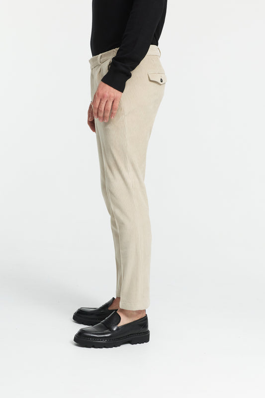 Jersey suit trousers DiCliffer SE 232619-220 beige