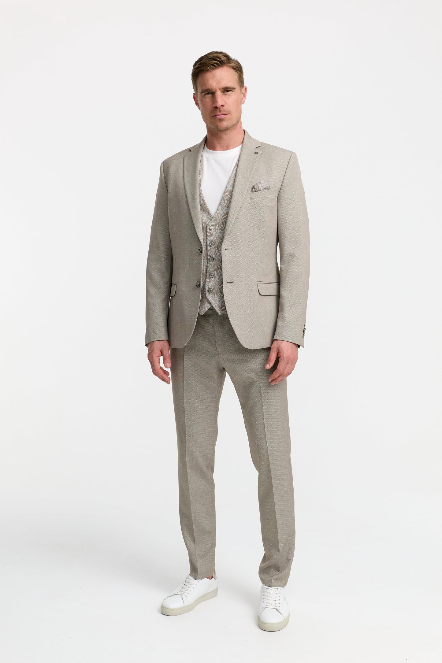 Jersey Weste DiWesley 241212-290 Beige