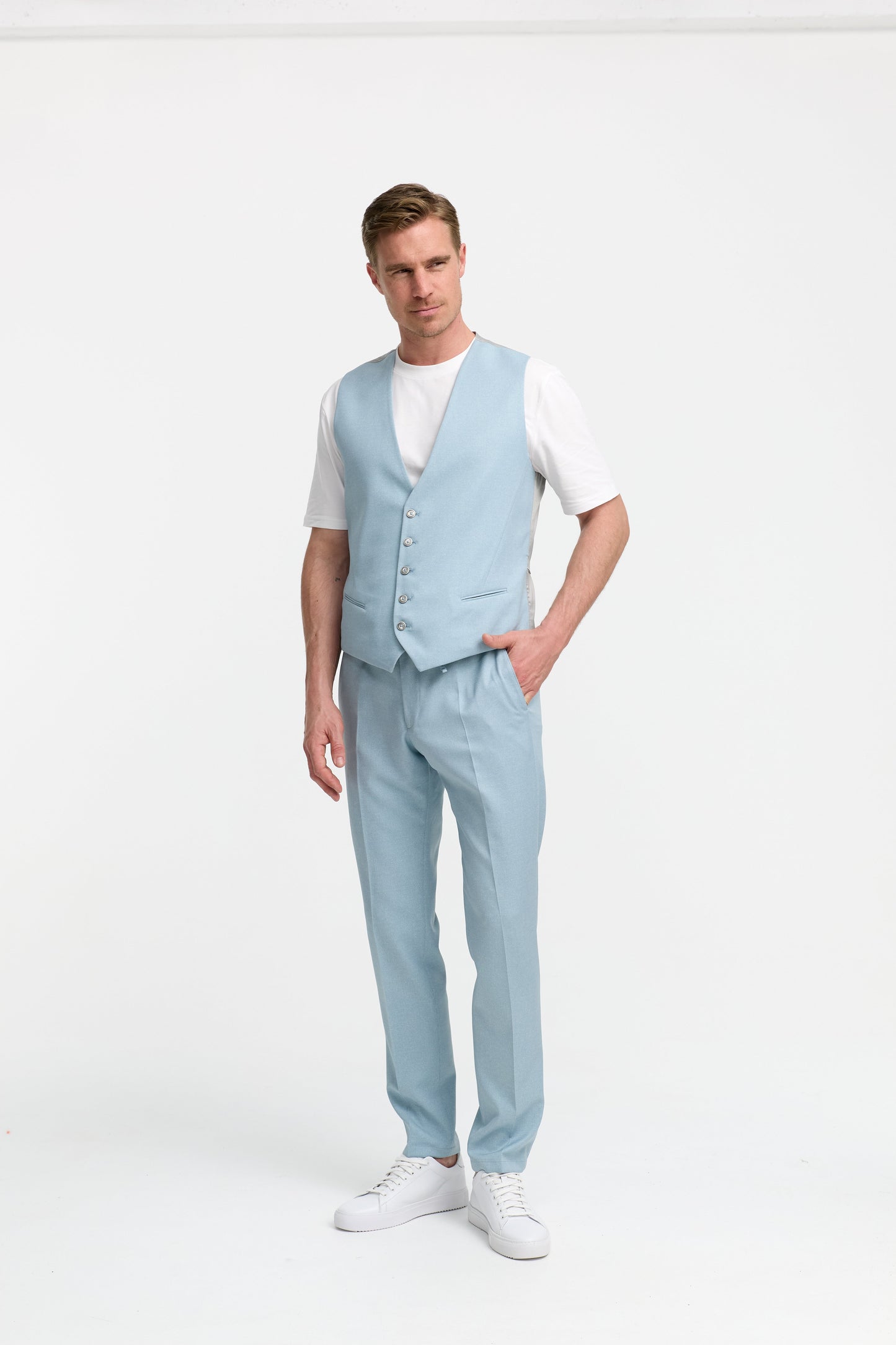 Jersey trousers DiSpartaflex SE 241212-610 blue