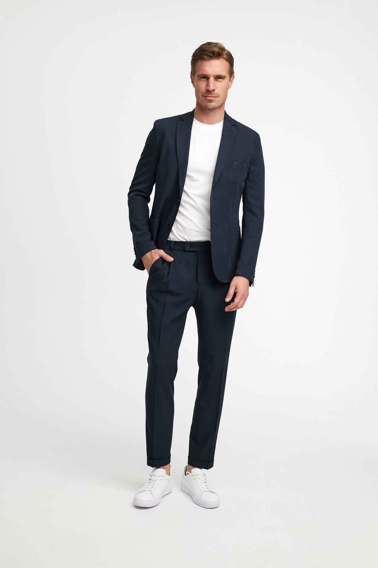 Gewebtes Sakko DiBob 251007-690 Navy