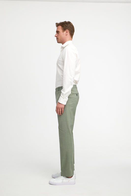 Anzughose DiSailorflex SE aus elastischer Schurwolle 251011-740 Grün