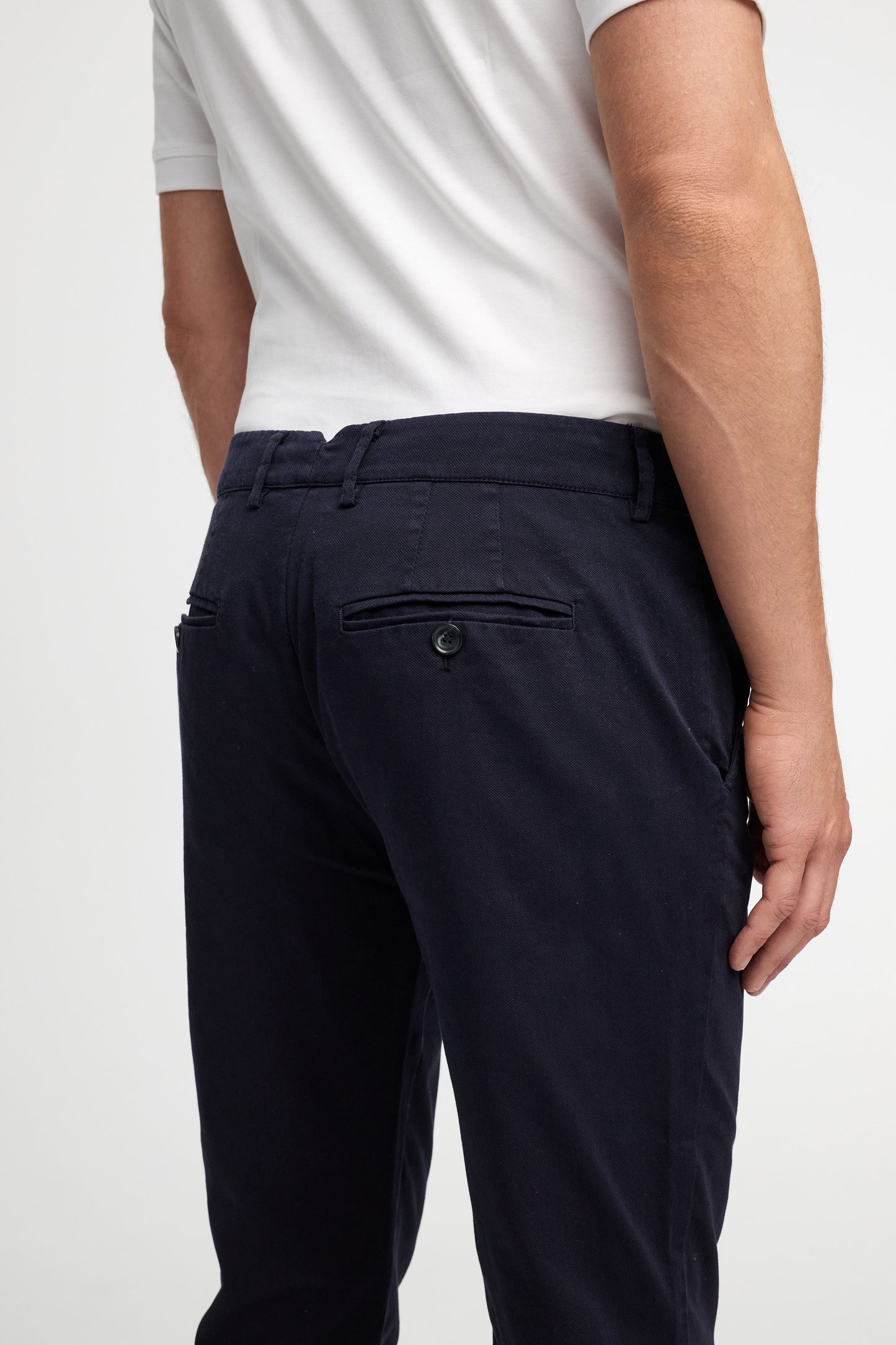 Chino trousers DiMoris 251316-690 blue