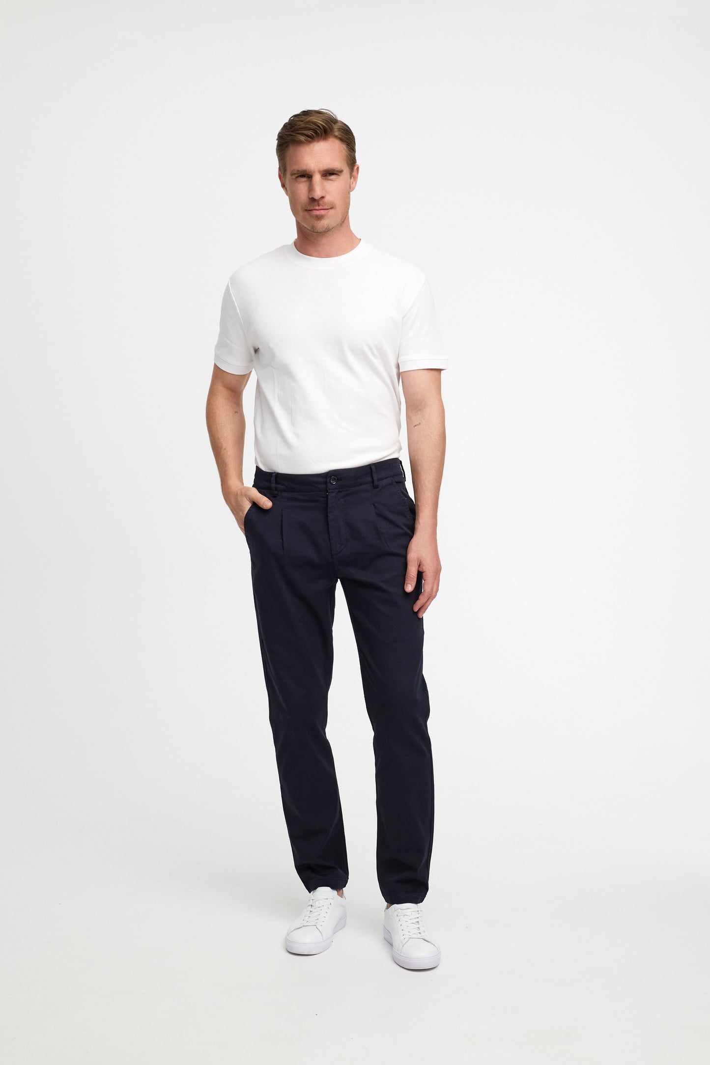 Chino Hose DiMoris 251316-690 Blau