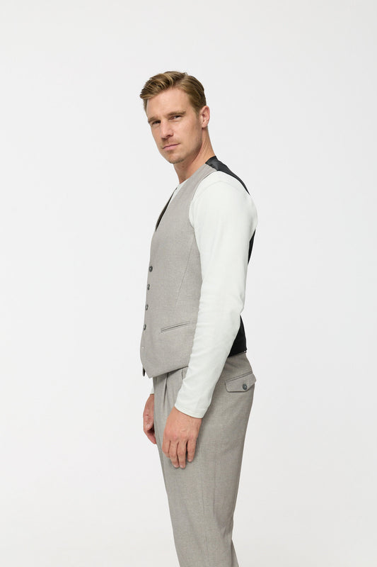 Jersey vest DiWesley RV 251617-250 beige