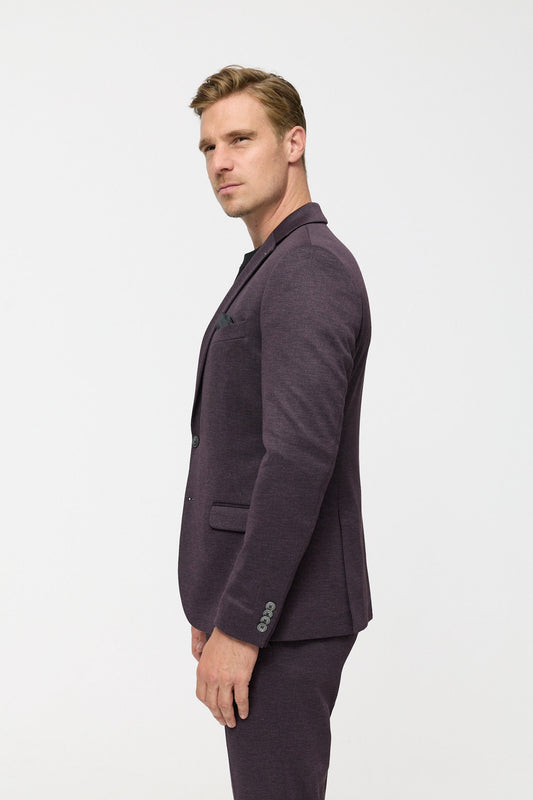 Jersey Sakko DiNick 251617-580 Dark Red