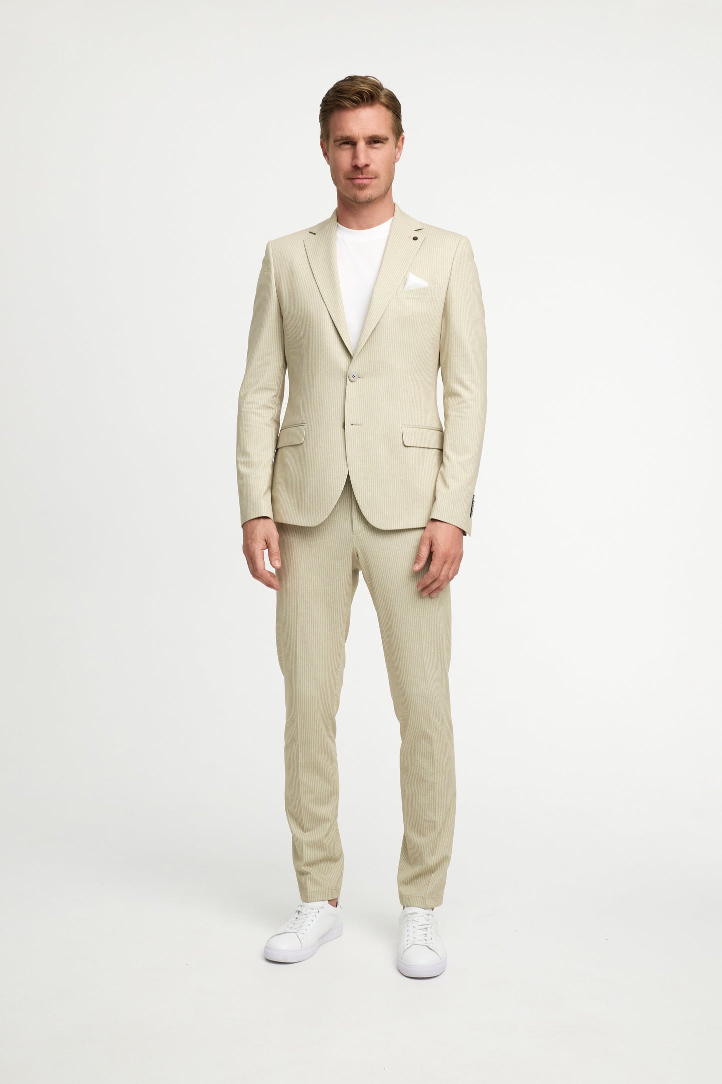 Jersey Anzug 251666-210 Sand