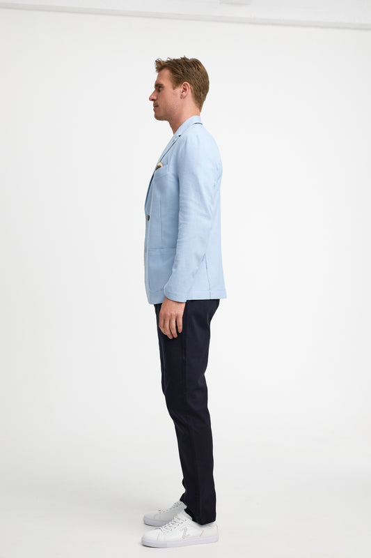 Jersey Blazer DiBeck 251667-620 Light Blue