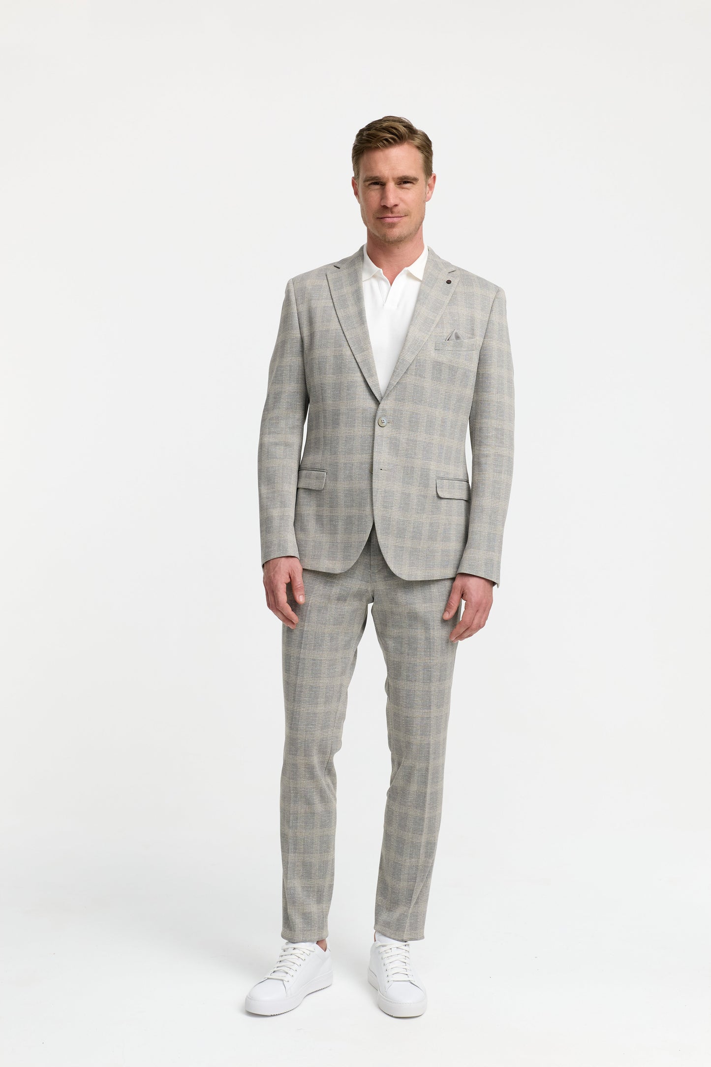 Jersey jacket DiNick 251669-250 grey/sand