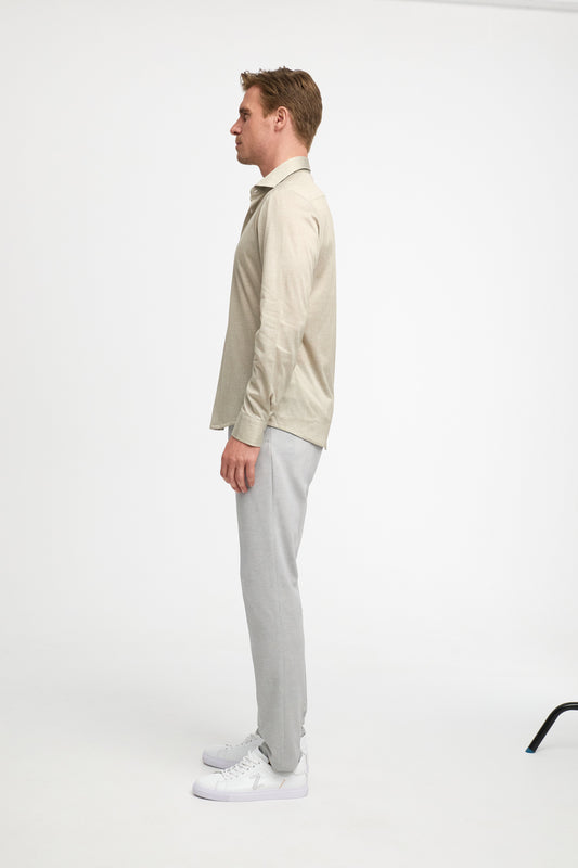 Slim Fit Hemd DiHans 251679-220 Beige – mit Hydrocool Technologie