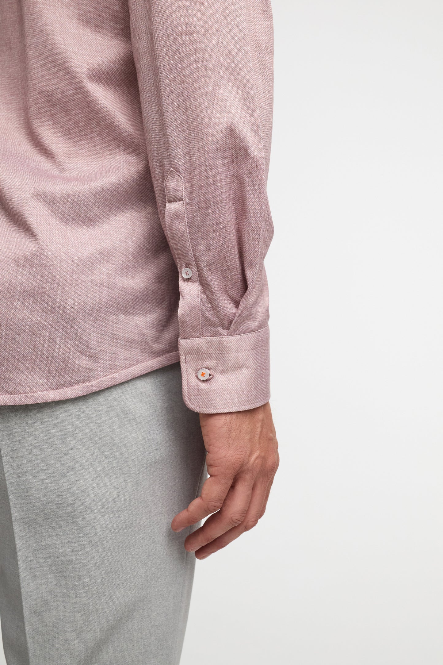 Slim Fit Hemd DiHans 251679-520 Rosa - mit Hydrocool Technologie