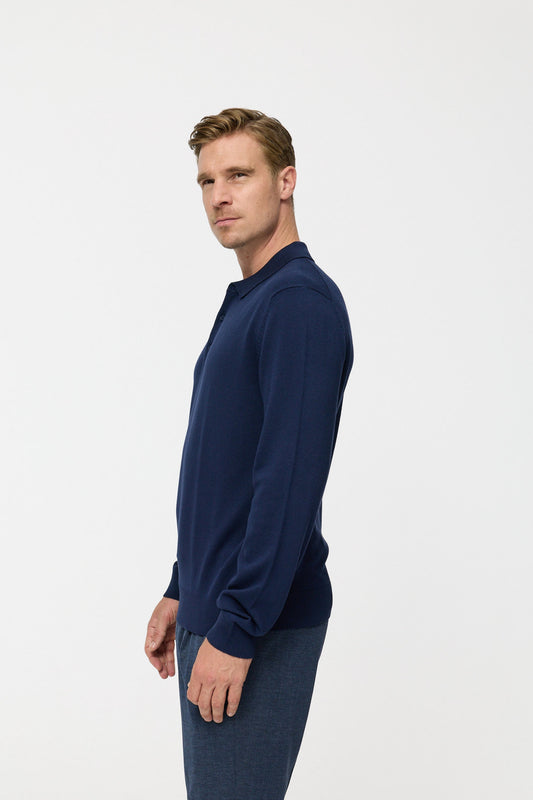 Knitwear Shirt DiGin 408-680 Navy