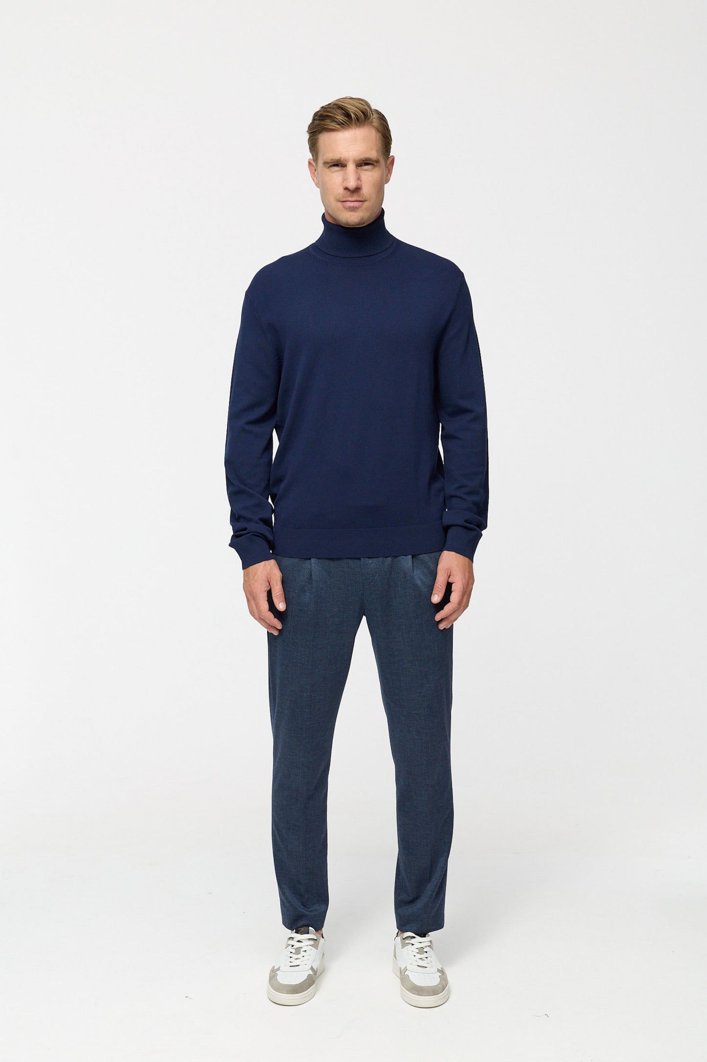 Rollkragen Pullover DiRyan 408-680 Navy