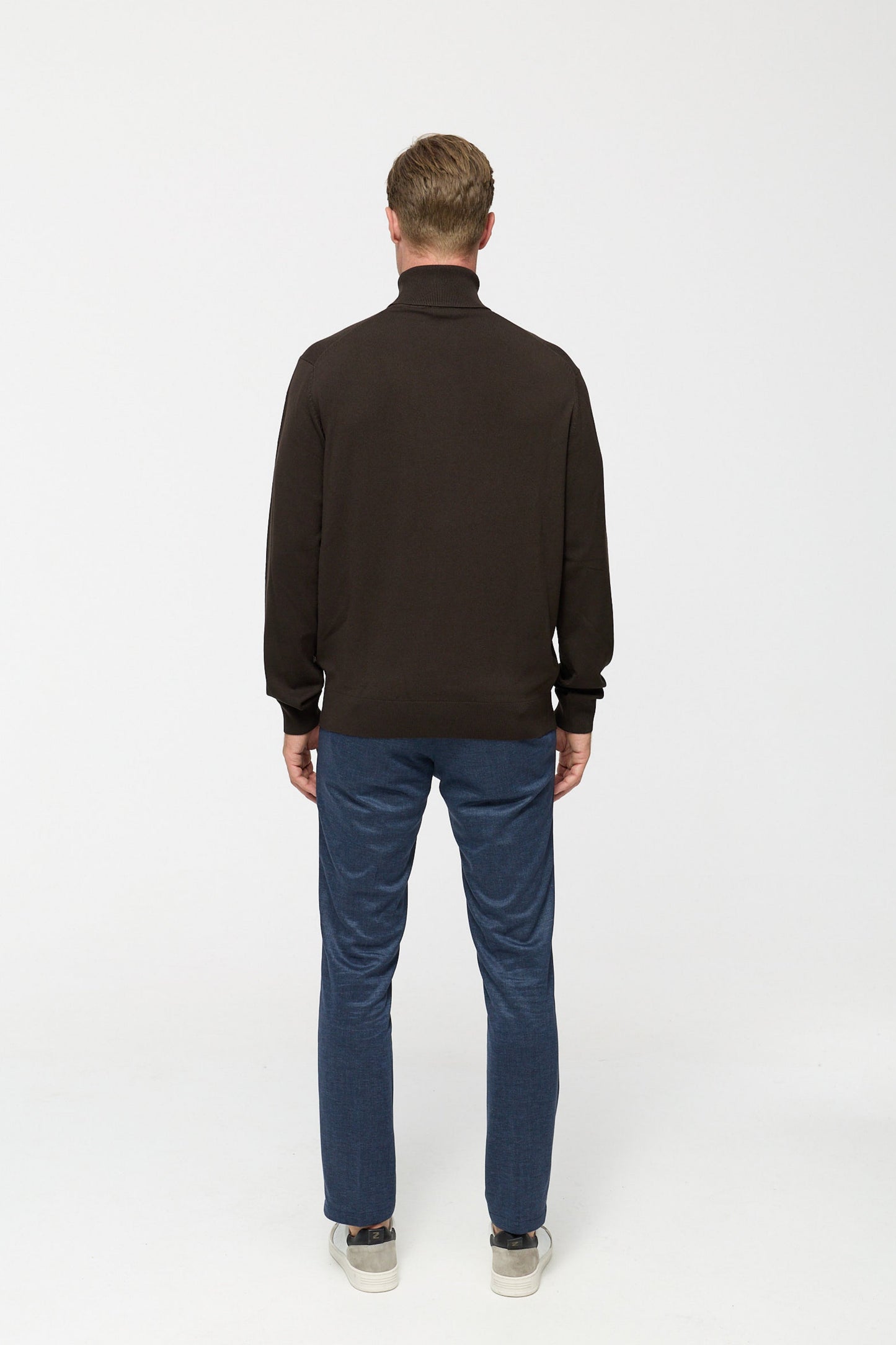 Turtleneck Sweater DiRyan 408-880 Dark Brown