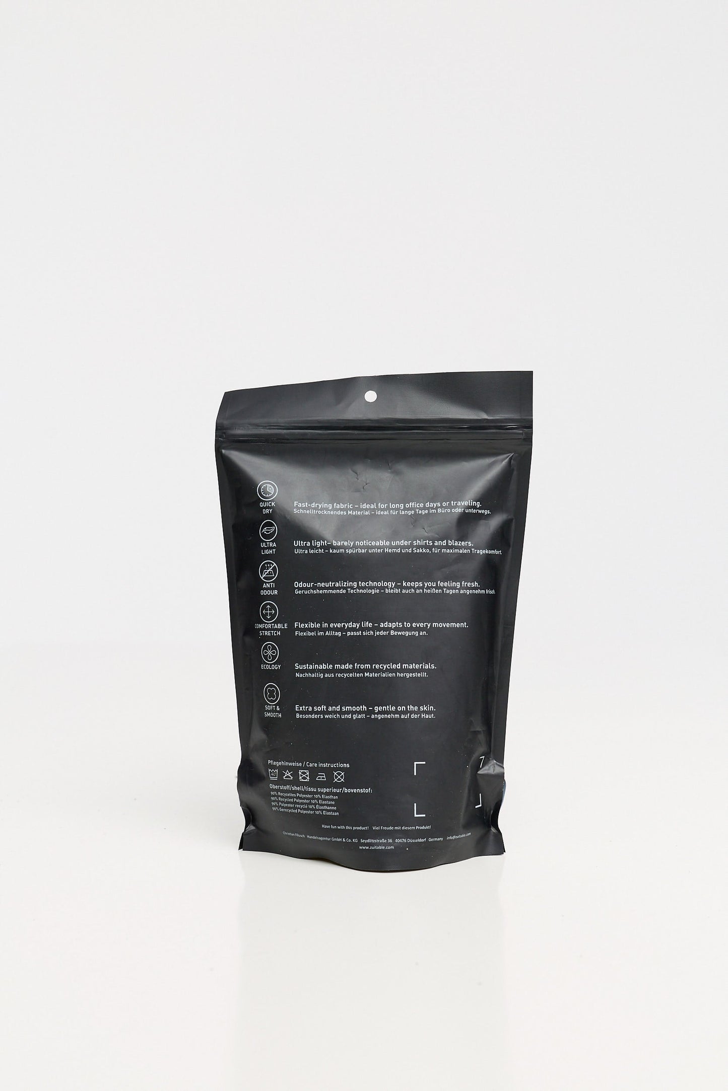 V-Neck T-Shirt AIRZHIRT DiFano white