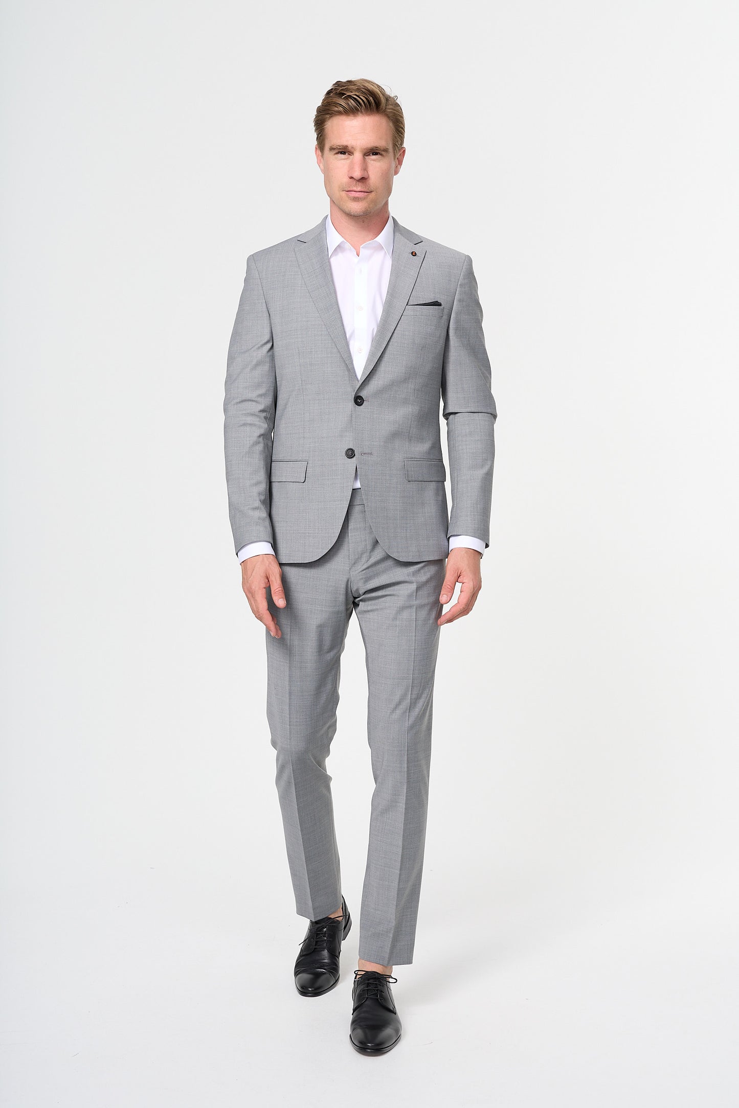Jacket PowerStretch DiJeremy light gray Slim 221003-330