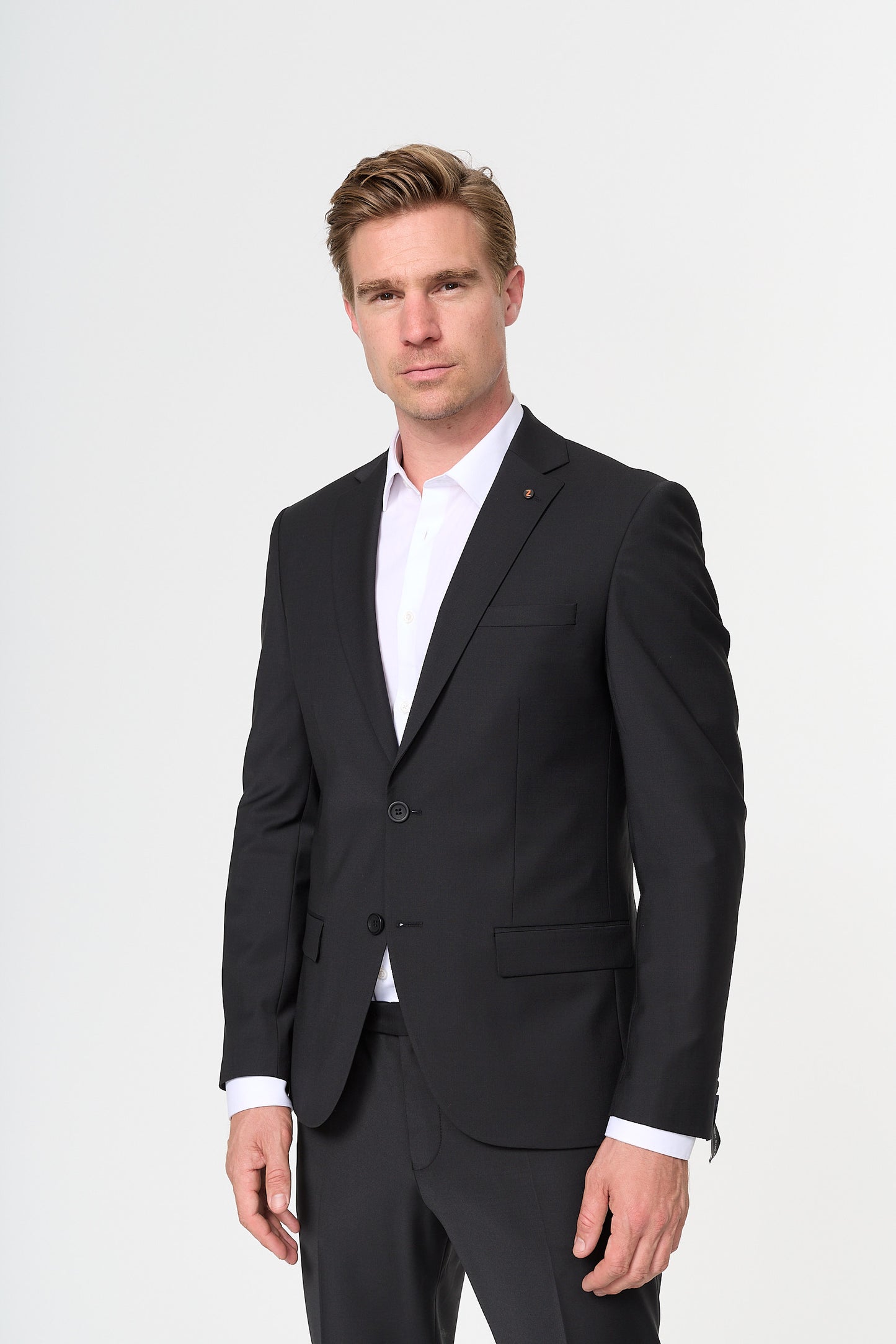 Jacket PowerStretch DiJeremy Black Slim 221003-900