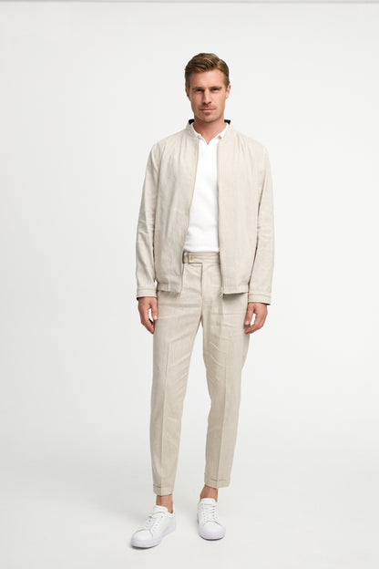 Leinen Wendejacke DiRevaudio 211547-230 Beige