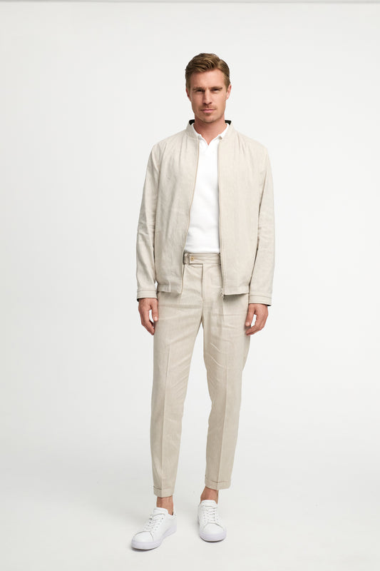 Leinen Wendejacke DiRevaudio 211547-230 Beige