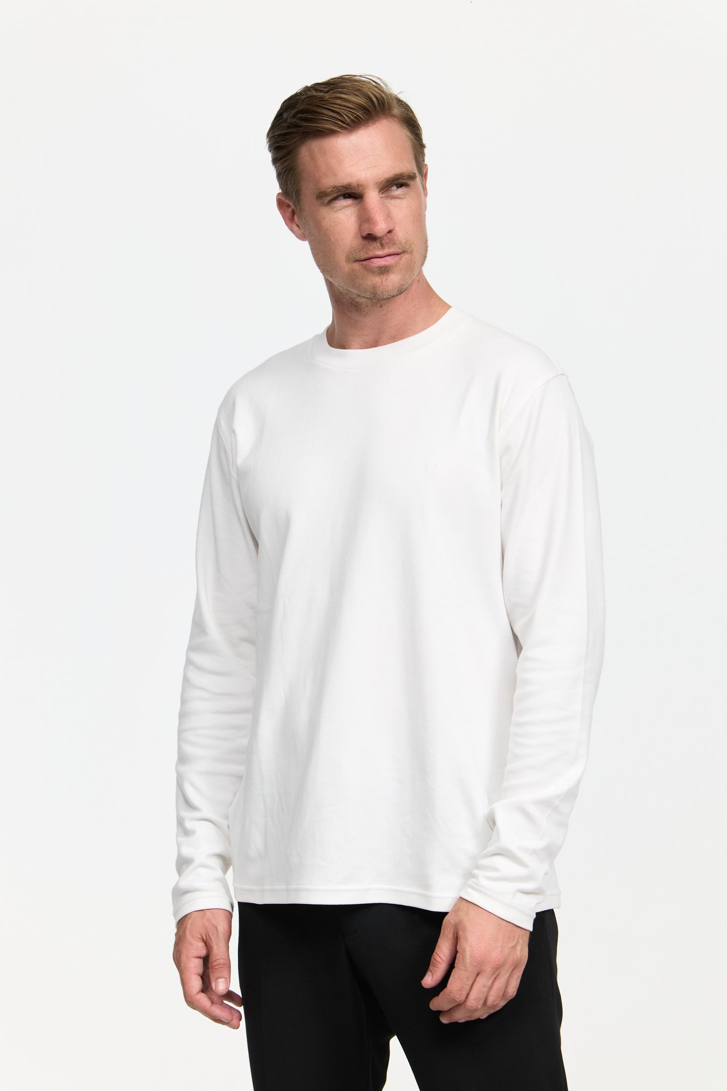 Longsleeve T-Shirt DiOwen 213-110 White 