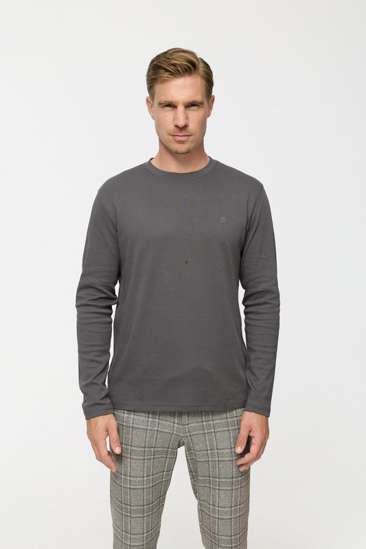 T-Shirt DiOwen 213-390 Dark Grey