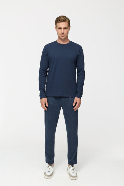 T-Shirt DiOwen 213-690 Navy 