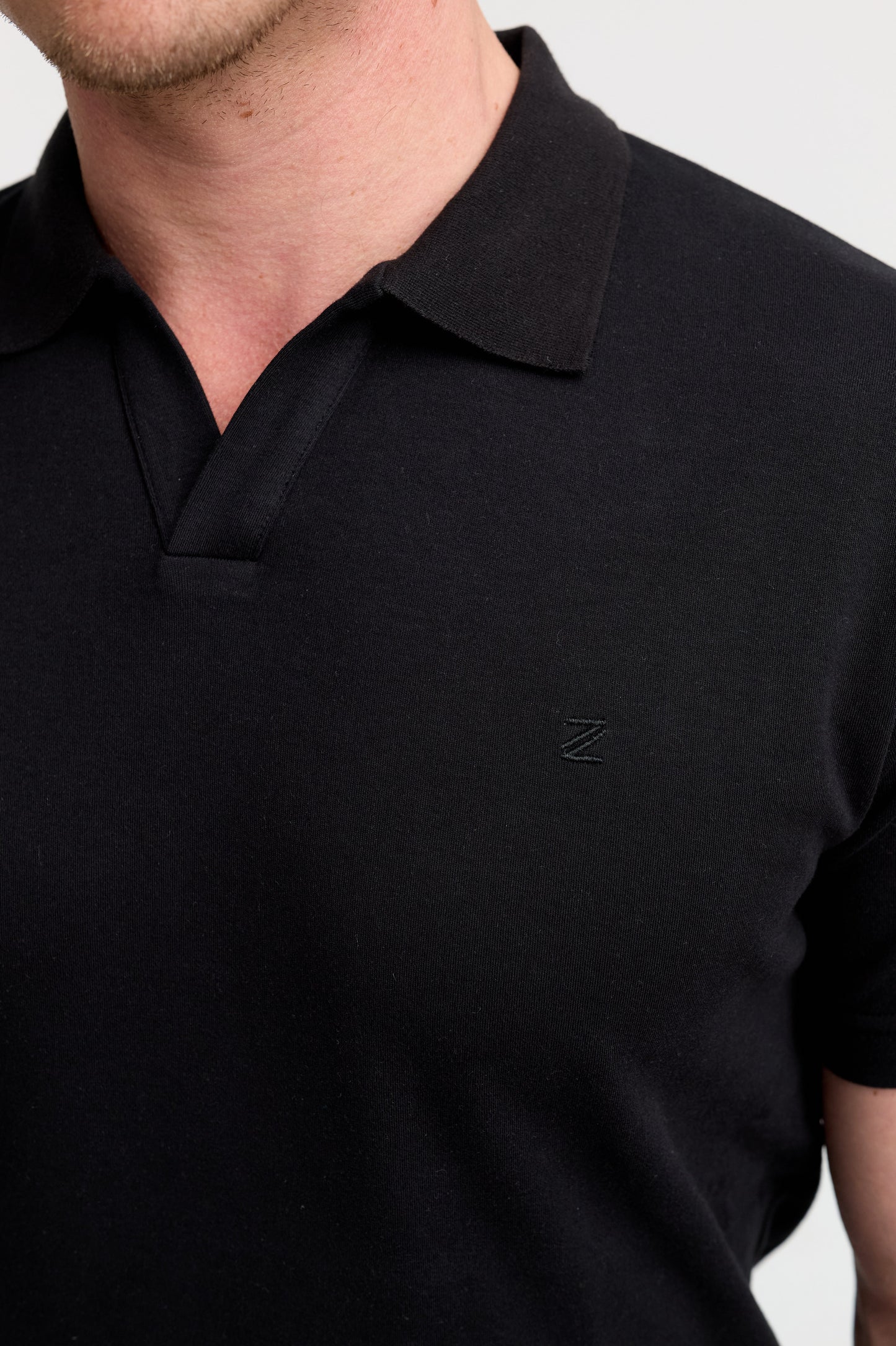 T-Shirt DiVito 218-900 Schwarz