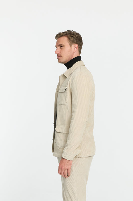 Overshirt DiJohn FP 232619-220 Beige