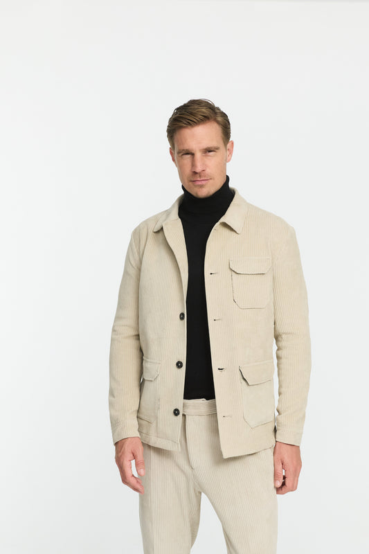 Overshirt DiJohn FP 232619-220 Beige
