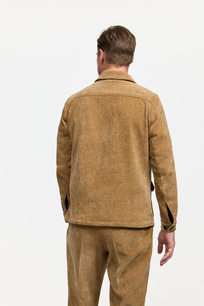 Jersey Overshirt DiJohn FP 242501-850 Camel 