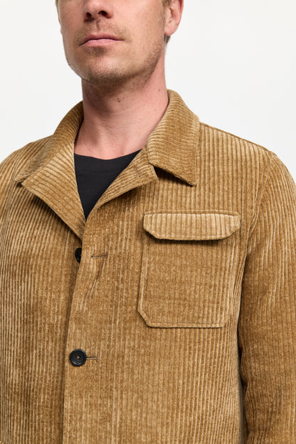 Jersey Overshirt DiJohn FP 242501-850 Camel 