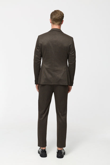 Jersey Sakko DiNick 251617-890 Dark Brown