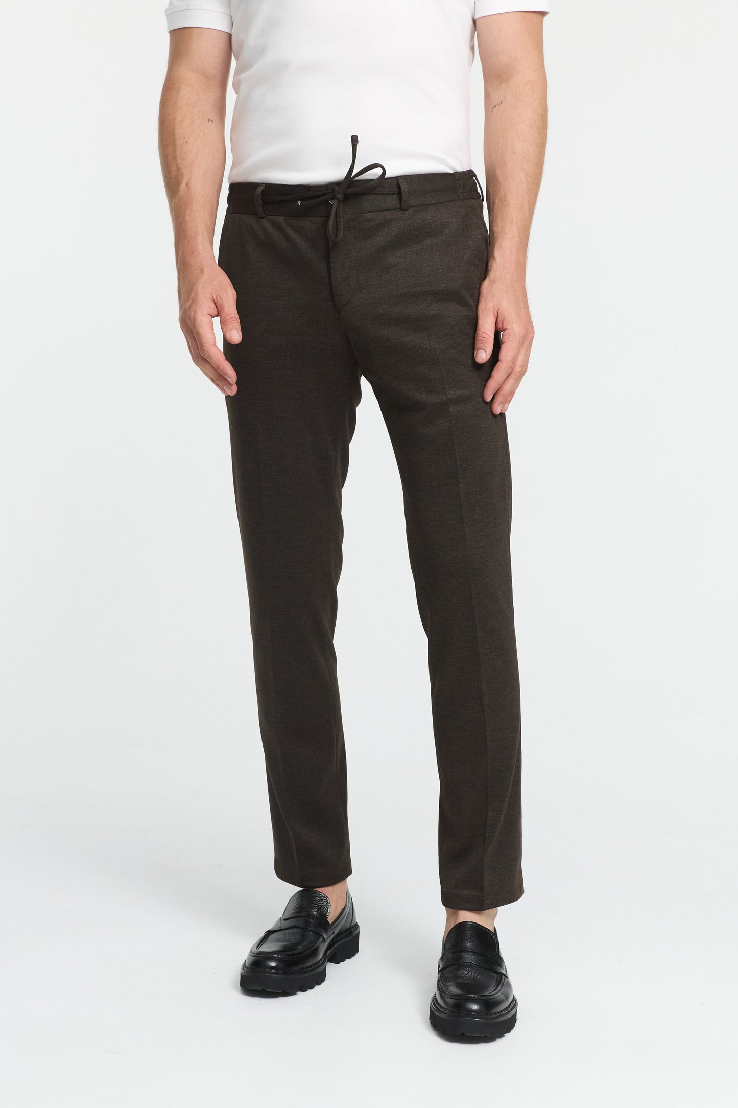 Jersey Anzughose DiSpartaflex SE 251617-890 Dark Brown