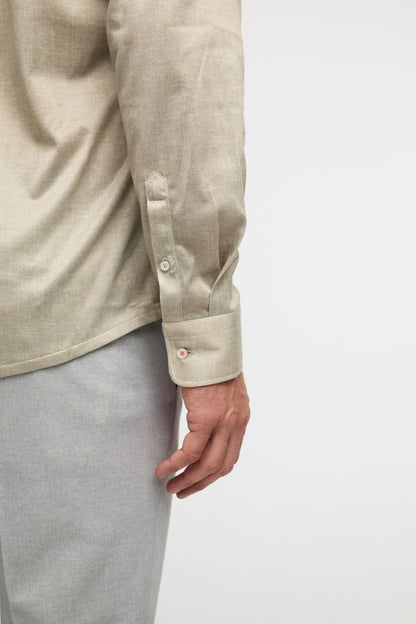 Slim Fit Hemd DiHans 251679-220 Beige – mit Hydrocool Technologie