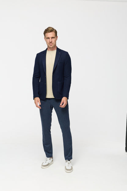 Knitted jacket DiBob 252645-690 Navy 