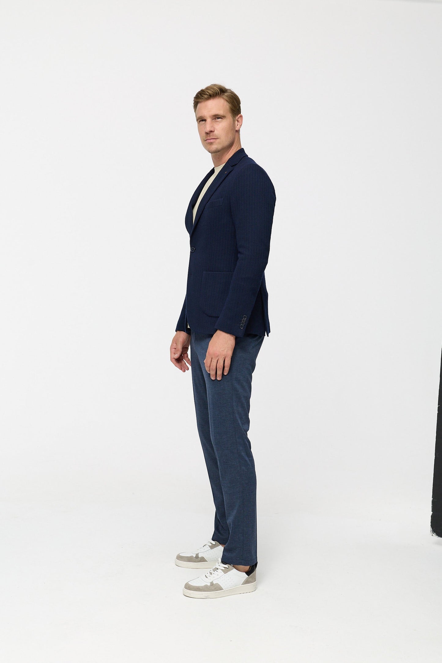 Knitted jacket DiBob 252645-690 Navy 