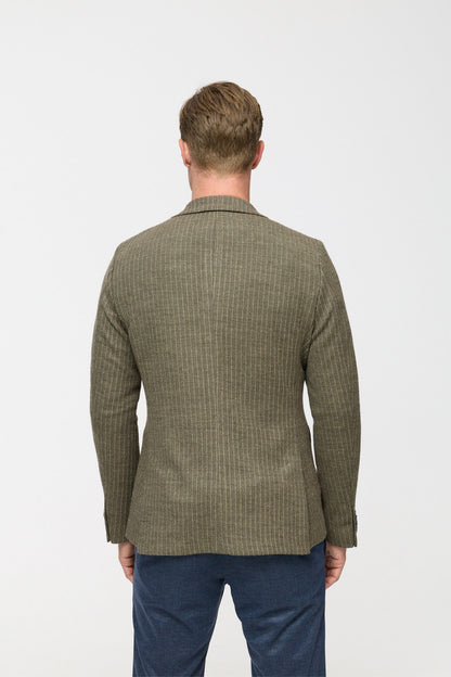 Knitted jacket DiBob 252645-780 taupe 