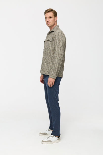 Overshirt DiTyler 252661-770 Beige Striped