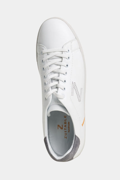 Leder Sneaker DiClass 806-360 Hellgrau