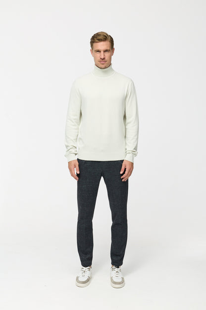 Rollkragen Pullover DiRyan 408-310 Light Grey