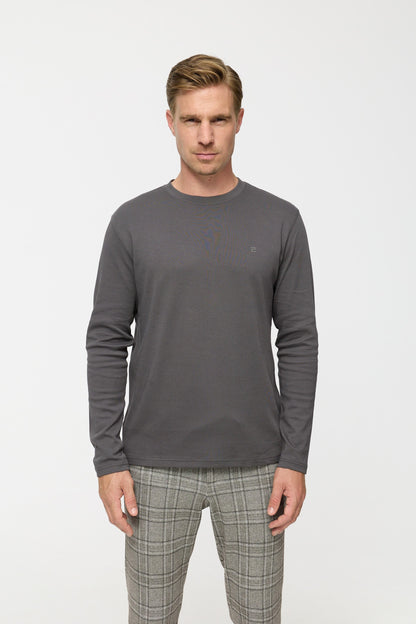 T-Shirt DiOwen 213-390 Dark Grey 