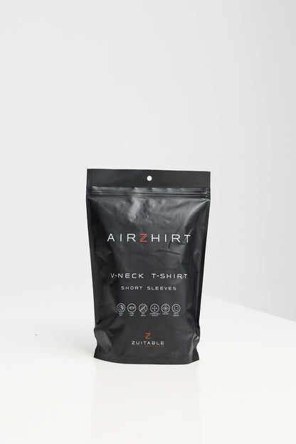 V-Neck T-Shirt AIRZHIRT DiFano white 