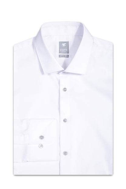 Pure Shirt White Extra Slim Extra Long Sleeve