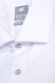 Pure Hemd Weiß Extra Slim